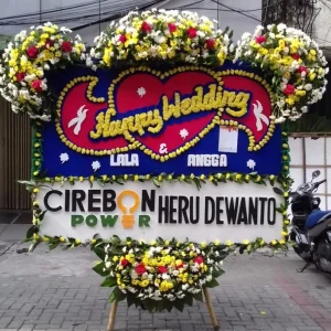 Bunga Papan Wedding 31