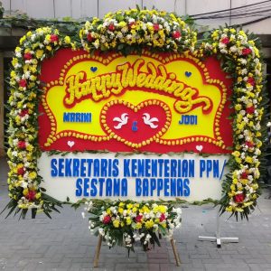 Bunga Papan Wedding 27