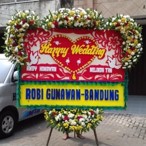 Bunga Papan Wedding