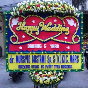 Bunga Papan Wedding 28