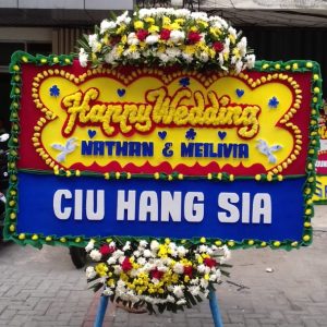 Bunga Papan Wedding 4