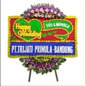 Bunga Papan Wedding 9