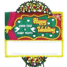 Bunga Papan Wedding 2