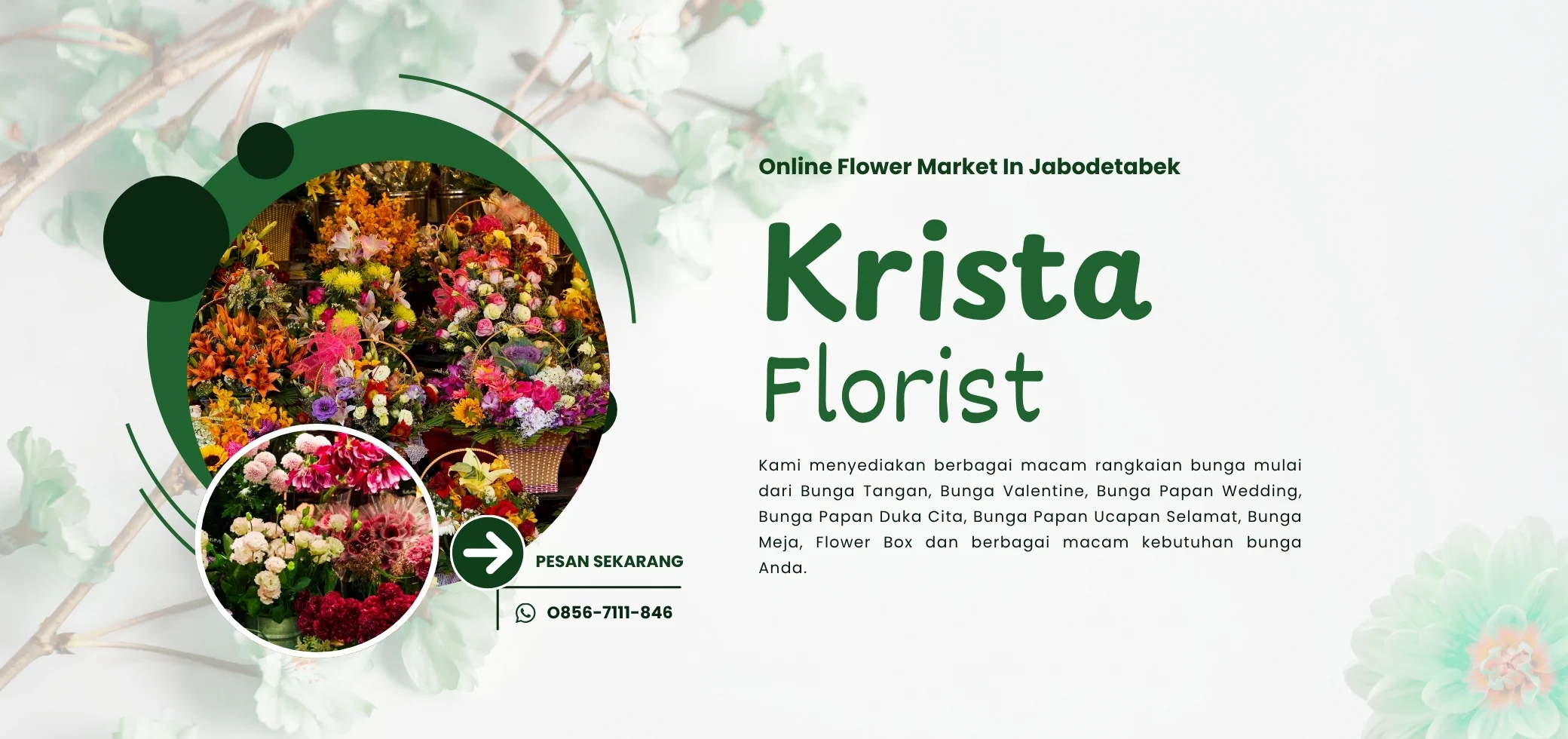 Banner Hero Krista Florist 1