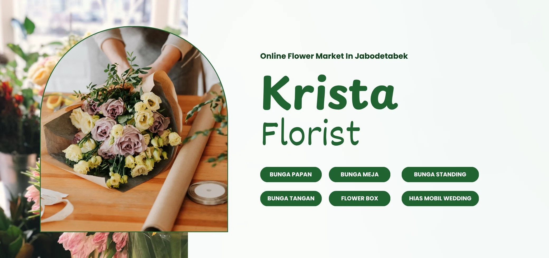 Banner Hero Krista Florist #3