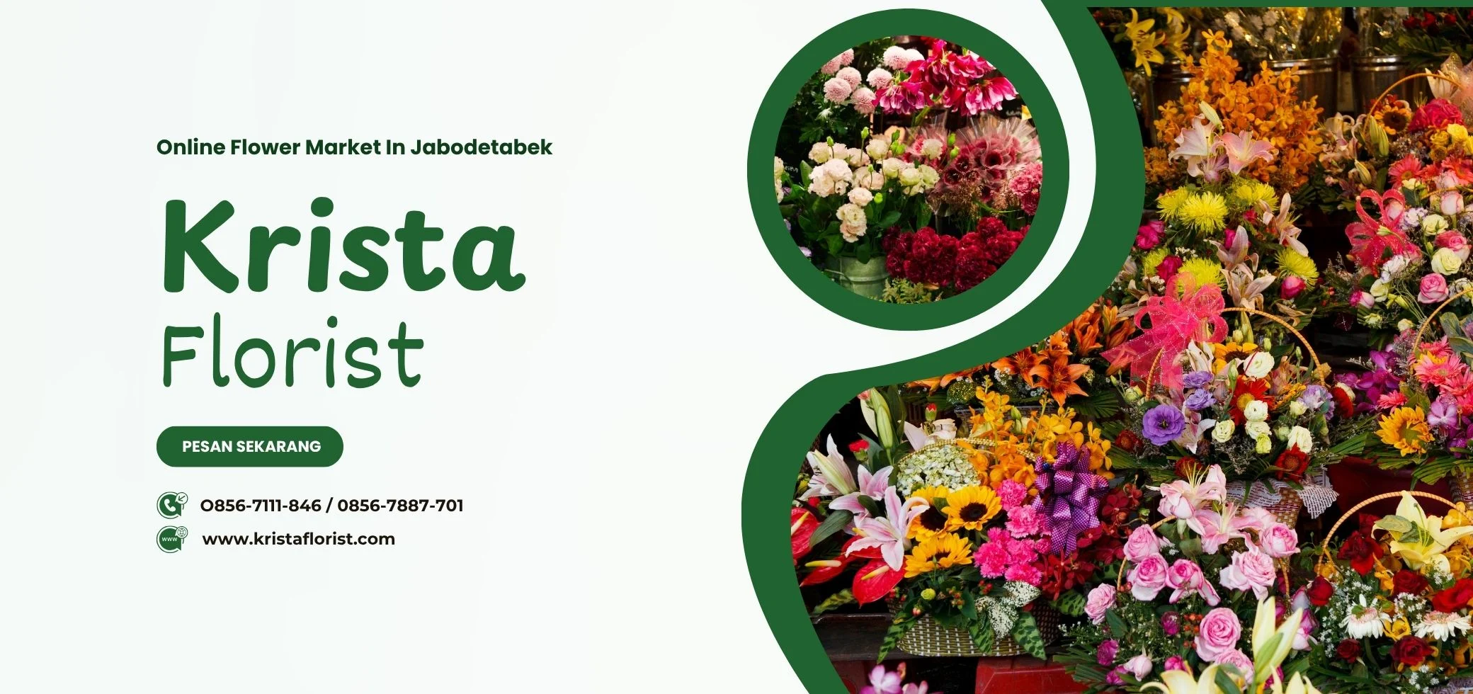 Banner Hero Krista Florist #4
