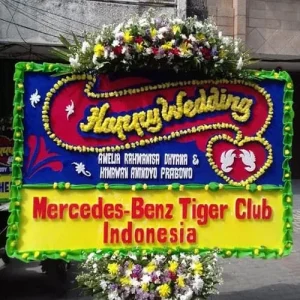 Bunga Papan Wedding 21