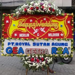 Bunga Papan Wedding 36
