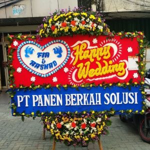 Bunga Papan Wedding 35