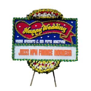 Bunga Papan Wedding 5