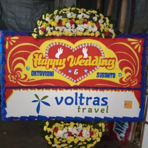 Bunga Papan Wedding 34