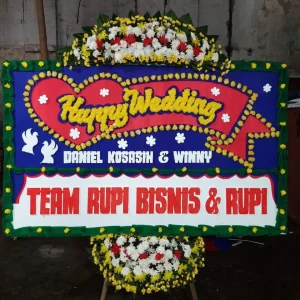 Bunga Papan Wedding 10