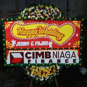 Bunga Papan Wedding 33