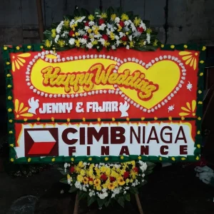 Bunga Papan Wedding 33