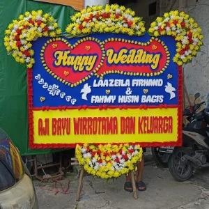 Bunga Papan Wedding 18