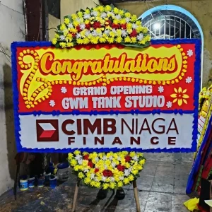 Bunga Papan Selamat 10