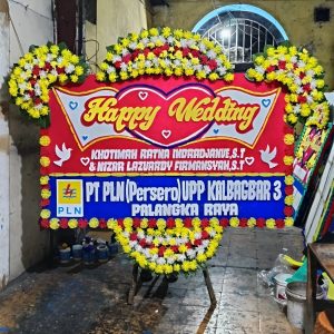 Bunga Papan Wedding 26