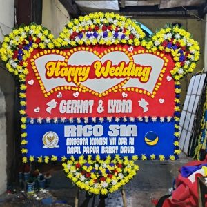 Bunga Papan Wedding 23
