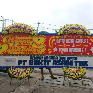 Bunga Papan Wedding 14
