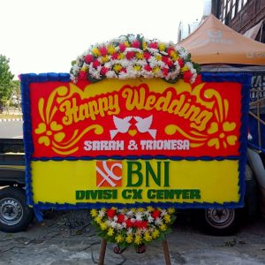 Bunga Papan Wedding 8