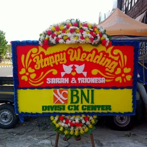 Bunga Papan Wedding 8