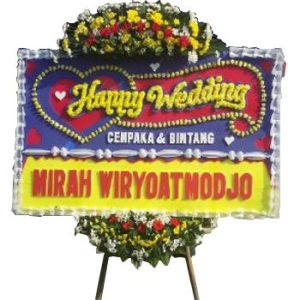 Bunga Papan Wedding 24